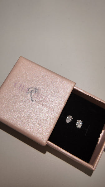 Pear Stud Earring