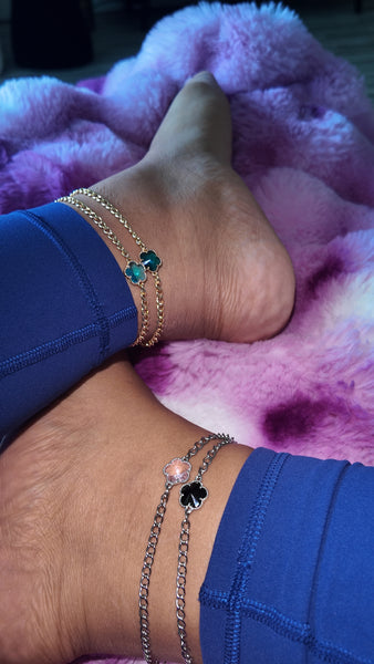 Bouquet Anklet Set