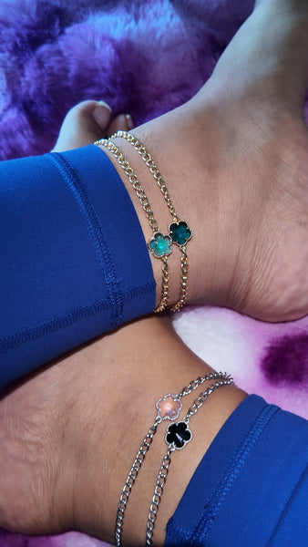 Bouquet Anklet Set