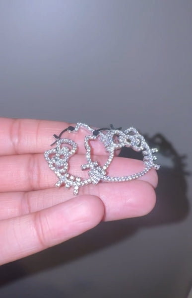 Hello Kitty Hoop Earring