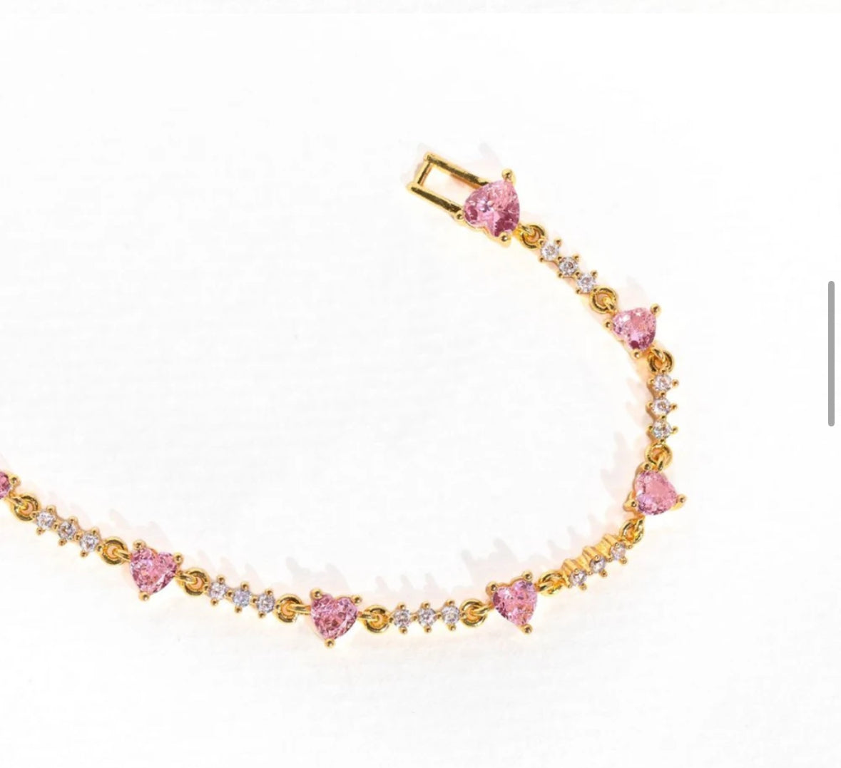 Heart on Ice Bracelet