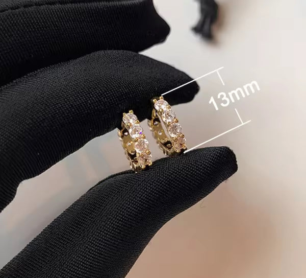 “Divine” Mini Hoop Earring
