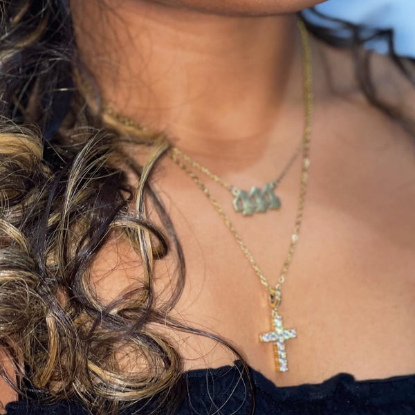 Mini Cross Necklace