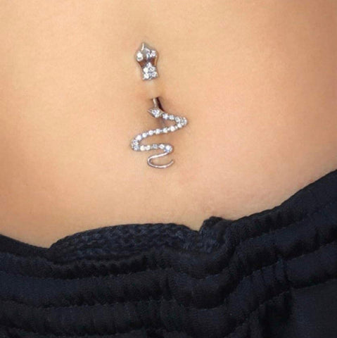 Snake Belly Ring