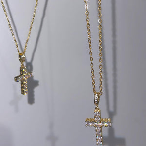 Mini Cross Necklace